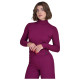 Target Γυναικεία μακρυμάνικη μπλούζα Turtleneck Crop Top Long Sleeve "Rib Viscose"